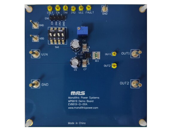 Monolithic Power Systems (MPS) EV6619-Q-00A Evaluation Board